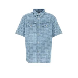 겐조 긴팔 셔츠 FF55DC1026J4 DB Printed