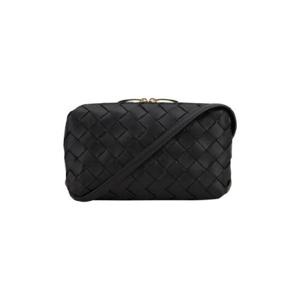 BOTTEGA VENETA 보테가 베네타 인트레치아토 블랙 크로스백 2090425