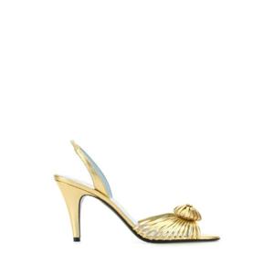 VALENTINO GARAVANI Gold leather Royal sandals 7W2S0LU8RUR I8M