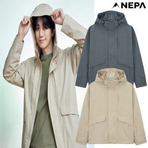 네파 [택가 239.000원](7L10561) 남성 이준호 듀라이크 데일리 사파리 웨더코트 방수자켓