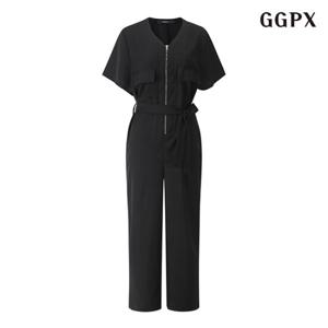 GGPX 투포켓집업 롱 점프수트 (GOBOW027D)