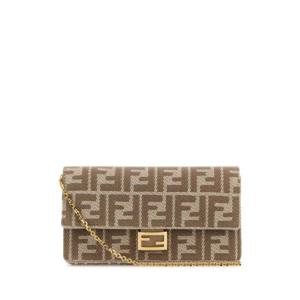 FENDI 자수 데님 바게트 지갑 8M0498AUNJ F1SNP