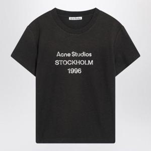아크네 스튜디오 반팔 티셔츠 CL0395DCO BM0 BLACK