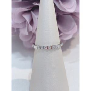 로이드 DIAMOND  새틴 세팅 14K 골드 반지 LRF25023D