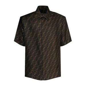 펜디 셔츠 FS0795AKEEF1440 Brown