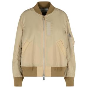 사카이 봄버 자켓 SCW 201651 Beige