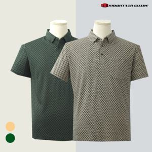 쟌피엘 여름 남성 골프 스판 쿨 무봉제 반팔 카라 티셔츠 JPM-TB2402-549-1