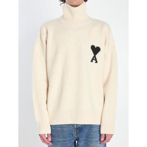 AMI PARIS Ami de Coeur turtleneck sweater UKS839151