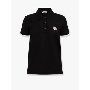MONCLER Cotton polo shirt with iconic patch K20938A00004