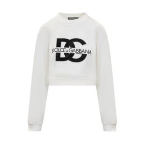 돌체앤가바나 후드 티셔츠 F9R55ZGDB7B W0800 BIANCO OTTICO