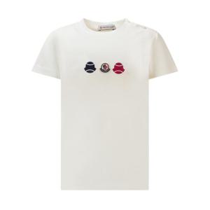 키즈 몽클레어 티셔츠 8C000048790N 034 BIANCO