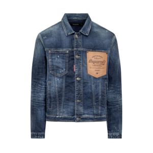 디스퀘어드2 자켓 S74AM1561S30664 470 NAVY BLUE
