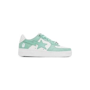 BAPE 스니커즈 블루   화이트 스타  4 스니커즈 241546F128009