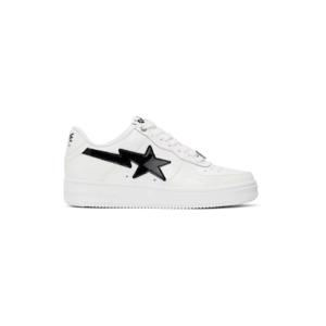 BAPE 스니커즈 화이트 스타  2 스니커즈 241546F128002
