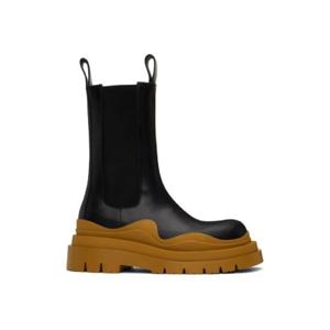Bottega Veneta 첼시부츠 블랙 타이어 첼시 부츠 231798M223004