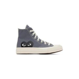 꼼데가르송 스니커즈 그레이 Converse 하프 하트 척 70 스니커즈 222246M236002