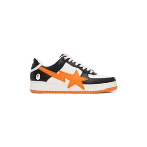 BAPE 스니커즈 블랙   화이트 스타 OS  2 스니커즈 242546M237053