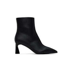 Stella McCartney 앵클부츠 블랙 엘사 포인트 토 앵클 부츠 241471F113001