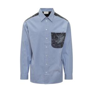 피에르루이마샤 긴팔 셔츠 ALOTHOCML11725 511683 AZZURRO
