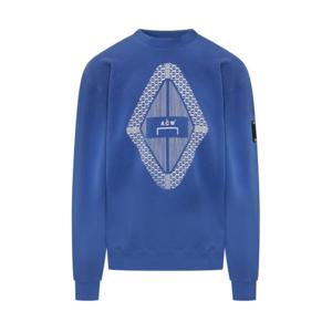 어콜드월 후드 티셔츠 ACWMW125 VOLTB VOLT BLUE
