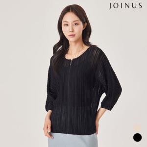 [조이너스] 시스루집업7부가디건_JACS2-WSC100