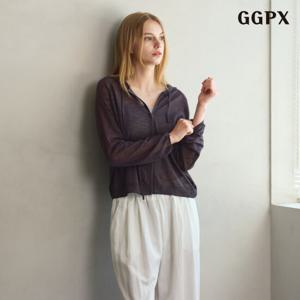 GGPX 루즈핏 후드니트 가디건 (GPBCK013D)