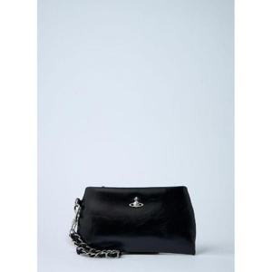 25 SS 비비안웨스트우드 여성 Sadie Wristlet Crossbody Bag vvw0261023blk