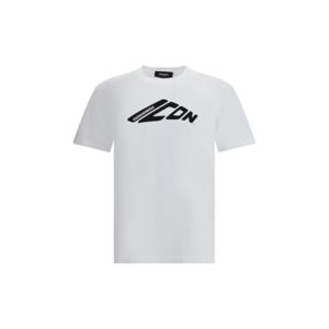 디스퀘어드2 반팔 티셔츠 S79GC0116D20020 100 WHITE