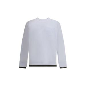 사카이 반팔 티셔츠 2503795M 101 WHITE