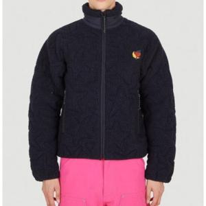 25 SS 스카이 하이팜 워크웨어 하이넥 퀼트 집업 플리스 자켓 블랙 SHF02J006 1 NAVY