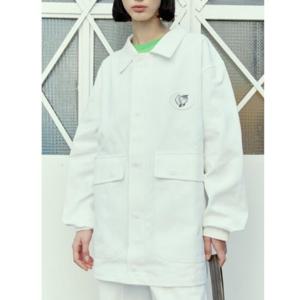 25 SS 스카이하이팜워크웨어 Alastair Mckimm 프린팅 자켓 SHF04C404 WHITE