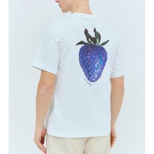 25 SS 버버리 스트로우베리 Strawberry 백 프린트 크루넥라인 티셔츠 8089100 A1464
