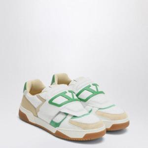 VALENTINO GARAVANI Sneaker Low Top Joie De Jouer white beige green 7Y2S0L36CJJ/R_VALE-BSE