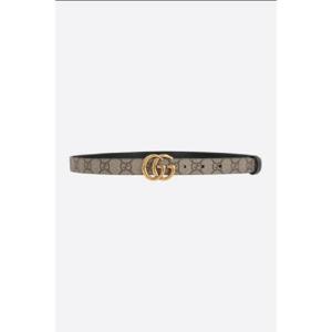 GUCCI cintura sottile reversibile GG Marmont 65941892TIC9769