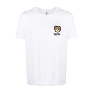 모스키노 반팔 티셔츠 078844100001 White