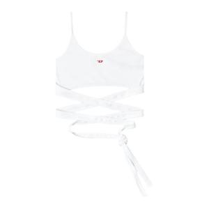 디젤 민소매 티셔츠 0EJAIA18356100 White