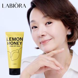 [배종옥 레몬꿀피부팩]라비오라 레몬허니워시오프팩 시즌3 단품