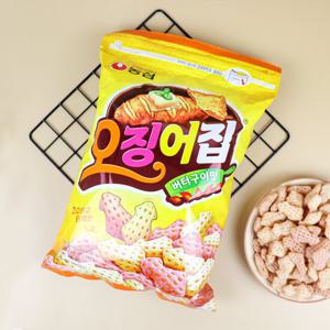 농심 오징어집 260g / 대용량 스낵 간식