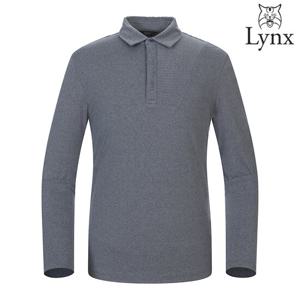 [링스] 남성 고주파 삼각 배색 티셔츠 L12A3TO015_DG