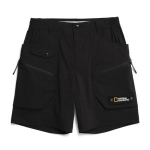 내셔널지오그래픽 N232MHP020 멀티 이중 포켓 5부 팬츠 BLACK