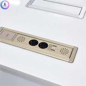 가구형매입 콘센트 -BID-202MWBT-샴페인골드-198932