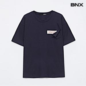 [BNX]포켓 패치 반팔 티셔츠 (BW1TS031L0)