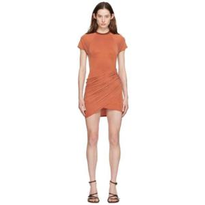 25 SS 쟈크뮈스 여성 레드 라 로브 에스펠호 코트 미니 드레스 231553F052007