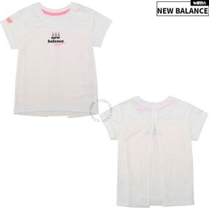 [뉴발란스]키즈 뒷 플리츠 반팔티 NK9EC2104G-10