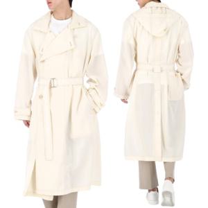 르메르 더블 브레스티드 라이트 오버핏 트렌치 코트 CO188 WH002