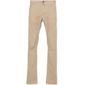 야콥코헨 스트레이트 팬츠 UQE0436S2544094 BROWN