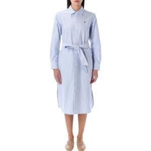 폴로 랄프로렌 미디 원피스 25P21195990 1153 LIGHT BLUE STRIPE