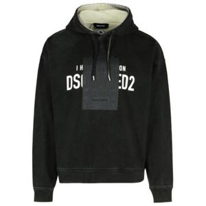 디스퀘어드2 후드 티셔츠 S74GU0860 S25599900 Black