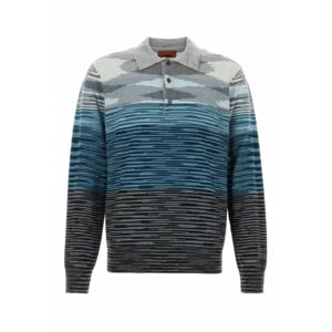 [MISSONI] 남성 폴로 US24W208BK015U S613G Stripped /2