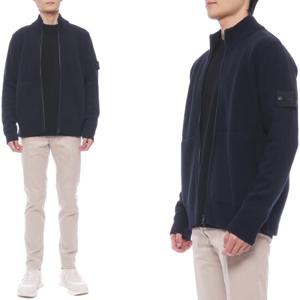 [스톤아일랜드] 24FW 남성 고스트 피스 울 집업 재킷 (8115572FA V0020 24F)